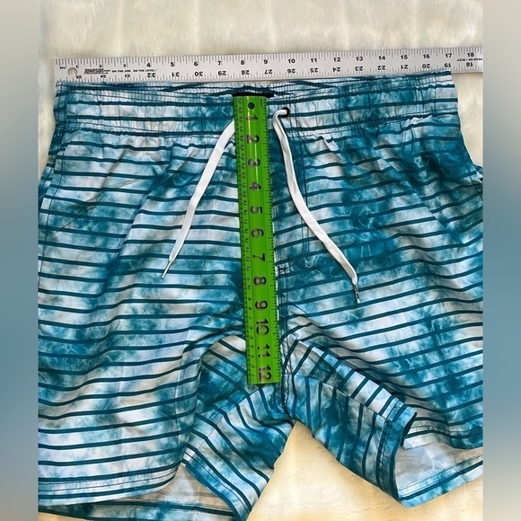 Bodyglove Vapor SwimTrunks Mens sz34 Blue Beachy Coastal Surf Vacation - Picture 9 of 10